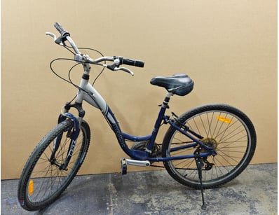 Bicycle, blue Trek Navigator 100