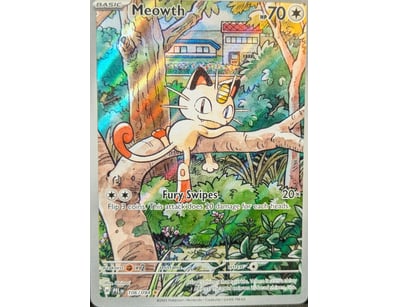 POKÉMON TRADING CARD - MEOWTH BASIC POKÉMON CARD 1...