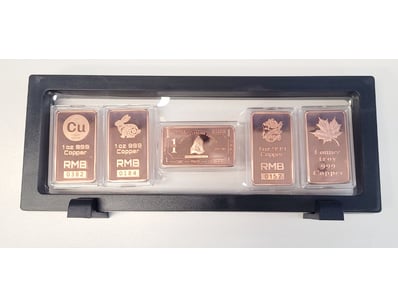 RMB RED METAL BULLION COPPER BAR COLLECTION

Exc...