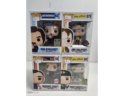 FUNKO POP VINYL FIGURE COLLECTION - ANCHORMAN & TH...