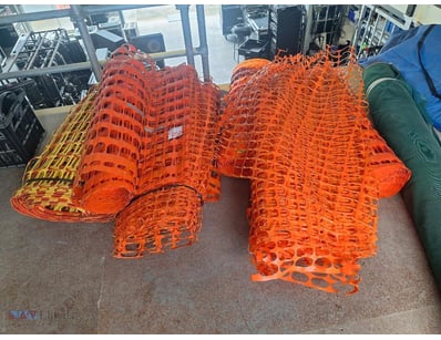Temporary Fencing, Orange/Yellow, Various Lengths ...