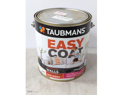 Paint, Taubmans, Easy Coat, Interior Walls, Low Sh...
