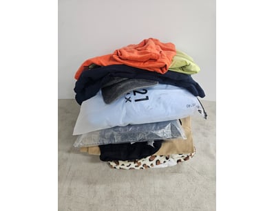 Assorted clothing, sizes unknown

Sold as lot
...