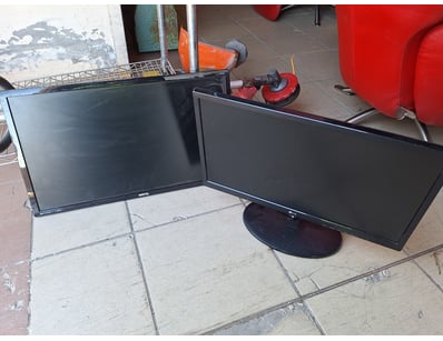 X2 Montiors, LG 22M38D & BENQ GL2460-B

SOLD AS ...