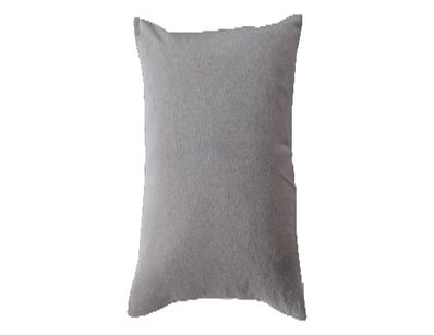 RRP: $2086, Cotton Velvet Cushion Grey 500x500mm, ...