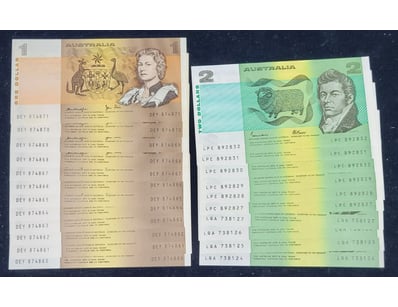 Coins, Banknotes & Bullion (A1004) - Lot 155