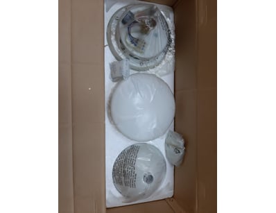 Assorted ceiling fan parts

SOLD AS LOT

