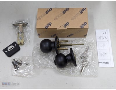 Delftrade valencia entrance knob set MB, 500 serie...