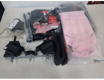 Assorted Apparel, Includes storage bag, Shirt and ...