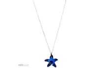Sterling Silver And Blue Coloured Stone,