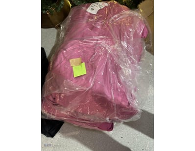 Pink Drapes - Assorted Sizes Ex Rental / Hire Item...