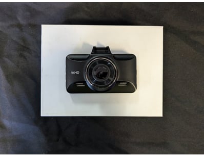 AZDOME M01 Pro HD dash cam with complete accessori...