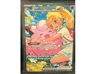 POKÉMON  Lillie's Clefairy ex Special Illustration...