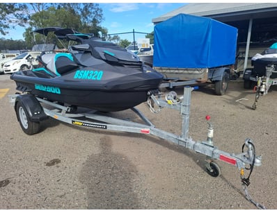 2024 Seadoo GTR STD 230 on a All States Trailer

Y...