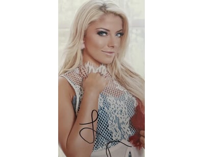 WWE'S ALEXA BLISS SIGNED PHOTO 

Alexa Bliss Perso...