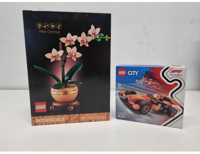LEGO BOTANICALS MINI ORCHID SET 10343 & LEGO CITY ...