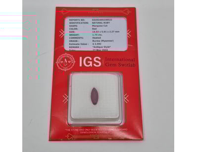 UNRESERVED Diamonds, Gemstones & Opals (A983) - Lot 3125