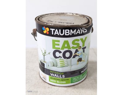 Paint, Taubmans, Easy Coat, Interior Walls, Semi G...