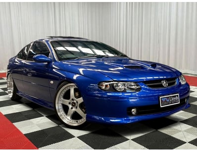 <b>2003 Holden Monaro V2 CV8 Coupe - Bright Blue -...
