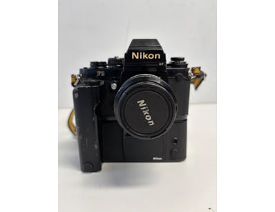 NIKON F3 HP PROFESSIONAL FILM SLR CAMERA WITH MOTO...