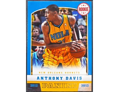 ANTHONY DAVIS ROOKIE - 2012-13 PANINI BASKETBALL #...