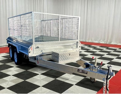 <b>10x6 Tipper Cage Trailer</b><br><br>

<b>Spec...