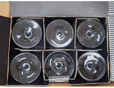 Wine Glasses, 4 x Cartons Of 6 Glasses 

Sold As...