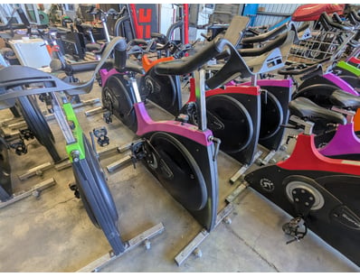 Purple Body Bike Supreme Spin Bike 

Description: ...