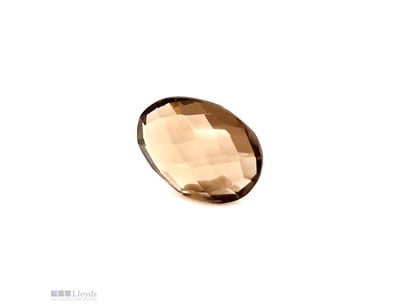 SMOKY QUARTZ - BRIOLETTE SHAPE 14MM X 10MM 5.5CT  ...