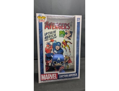 FUNKO POP! COMIC COVERS #27 CAPTAIN AMERICA MARVEL...