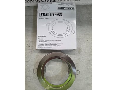 RRP $599.50 BULK LOT - 50 x Tradetec adaptor plate...