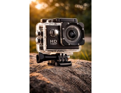 Sports Camera Full HD 1080P (15fps) Waterproof up ...