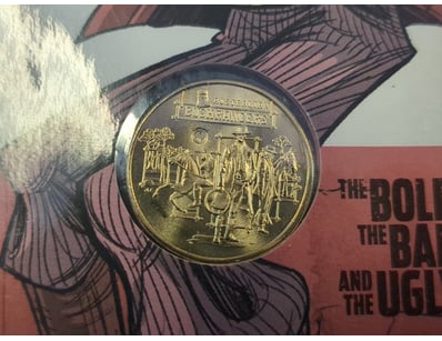 2019 $1 UNCIRCULATED COIN - CAPTAIN THUNDERBOLT AU...