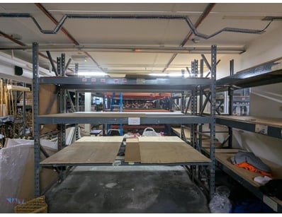 Industrial Racking ONLY

Note: All contents curren...