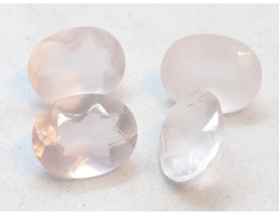 6.85 TCW ROSE QUARTZ GEMSTONES

Condition: Good - ...