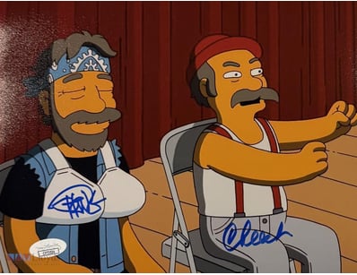 CHEECH AND CHONG SIGNED SIMPSONS PHOTO

Cheech And...