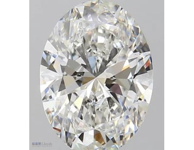 2.00CT F/VS1 IGI CERTIFIED OVAL BRILLIANT LAB GROW...