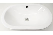 RRP $3969, OVAL COUNTER TOP CERAMIC BASIN....