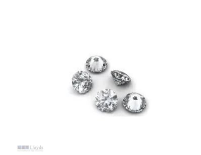 0.11 TCW WHITE ROUND 5 DIAMOND        

Condition:...