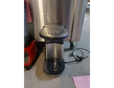 Electric coffee grinder featuring stainless steel ...