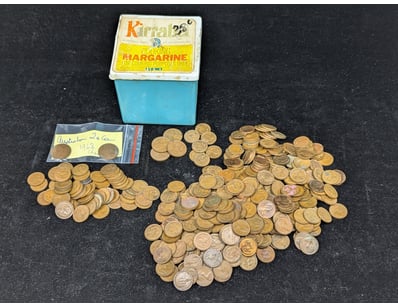 ONE AND TWO CENT COIN COLLECTION

583007+29

...