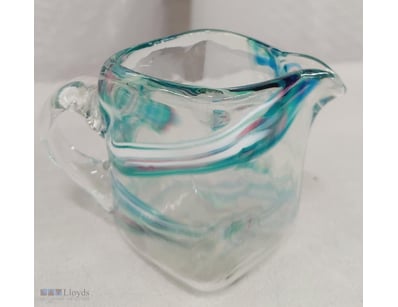 SETSUKO OGISHI 5ML JUG  PAPPER WEIGHT SIGNED 1990....