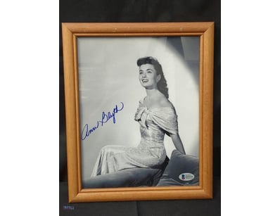 AUTOGRAPHED PHOTOGRAPH OF ANN BLYTH.

Item Size: H...