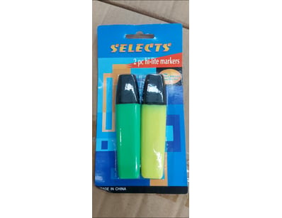 BOX LOT - QTY x 48  Select Highlighters

compris...