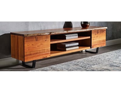 RRP: $1890, Bartolo Entertainment Unit, Live Edge ...
