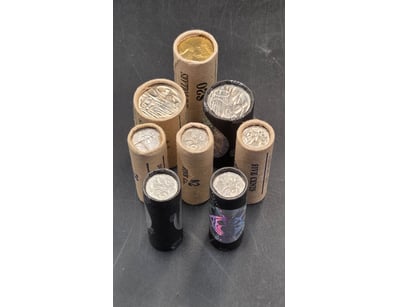 AUSTRALIAN COIN ROLLS 
THE SET INCLUDES VARIOUS DE...