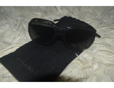 Chanel Ladies Sunglasses, Black Frame, Made In Ita...