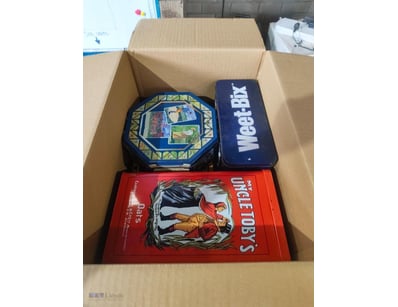VINTAGE AUSTRALIAN COLLECTIBLE TINS - MIXED LOT OF...