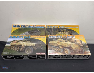DRAGON 1/72 ARMOR PRO SD.KFZ.251 GERMAN HALF-TRACK...