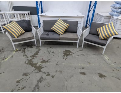 Outdoor Furniture Setting, 1 x 2 seater and 2 x si...